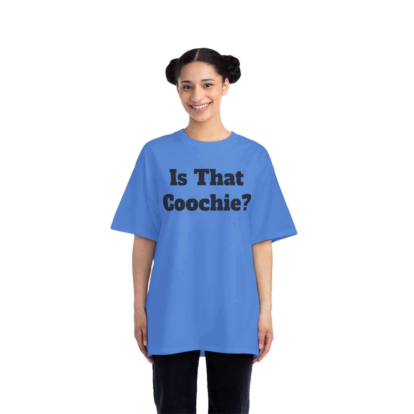 "Is That Coochie?" T-Shirt - Bold & Humorous Graphic Tee