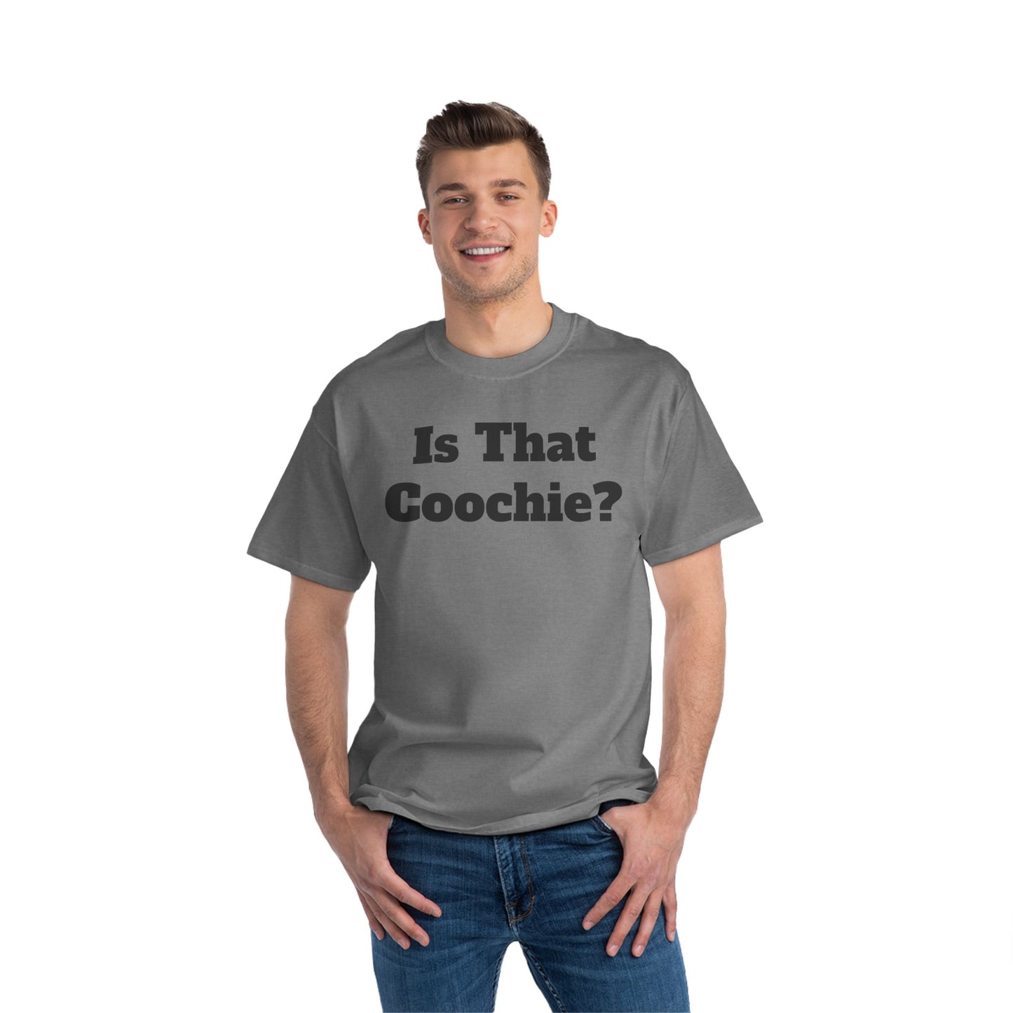 "Is That Coochie?" T-Shirt - Bold & Humorous Graphic Tee