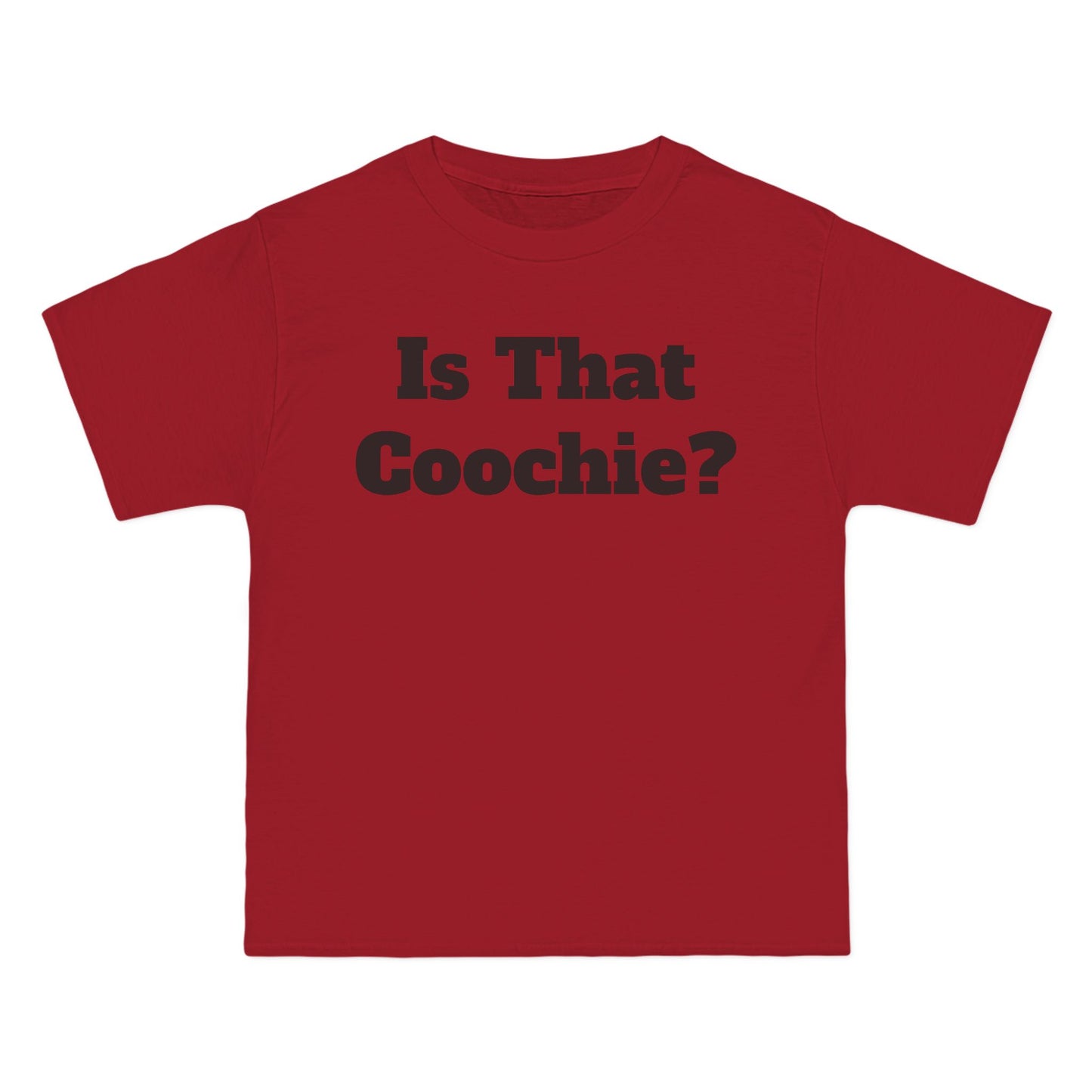 "Is That Coochie?" T-Shirt - Bold & Humorous Graphic Tee