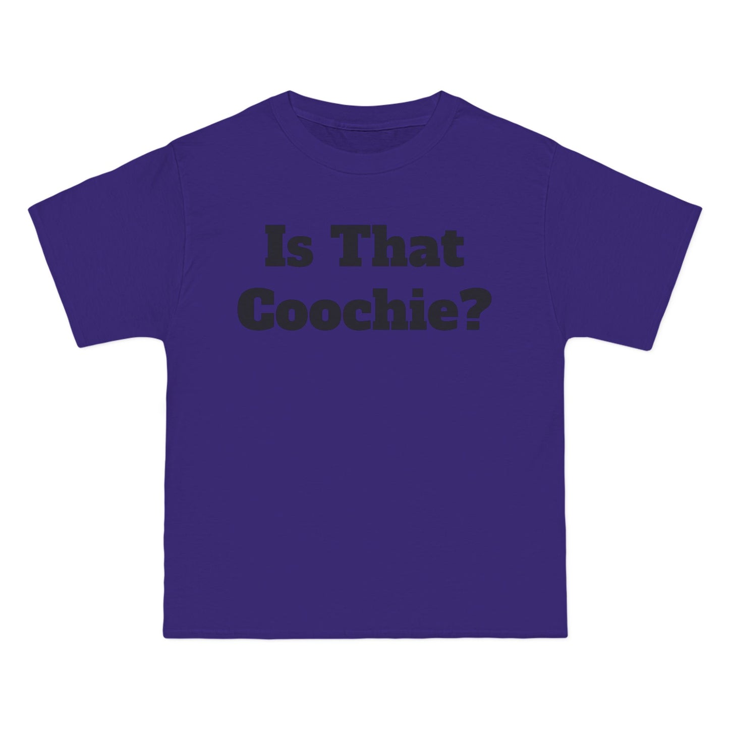 "Is That Coochie?" T-Shirt - Bold & Humorous Graphic Tee