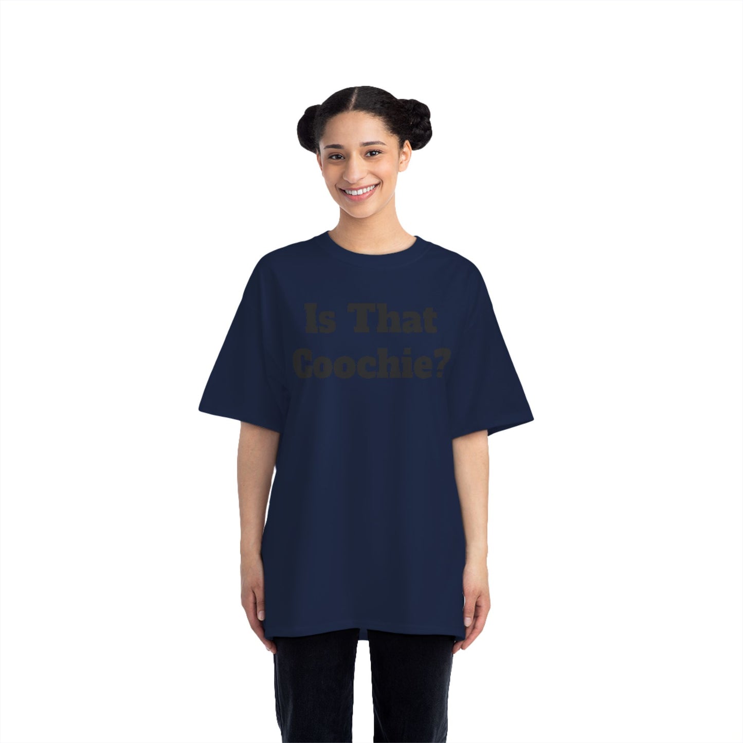 "Is That Coochie?" T-Shirt - Bold & Humorous Graphic Tee